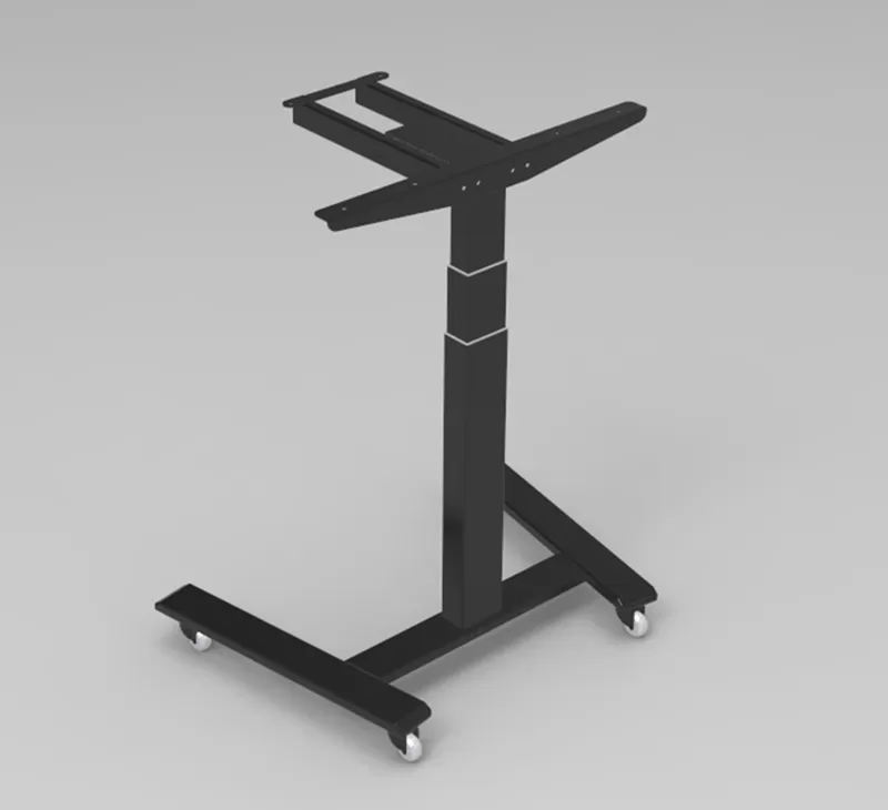 Single Motor Single-column Electric Standing Desk Frame