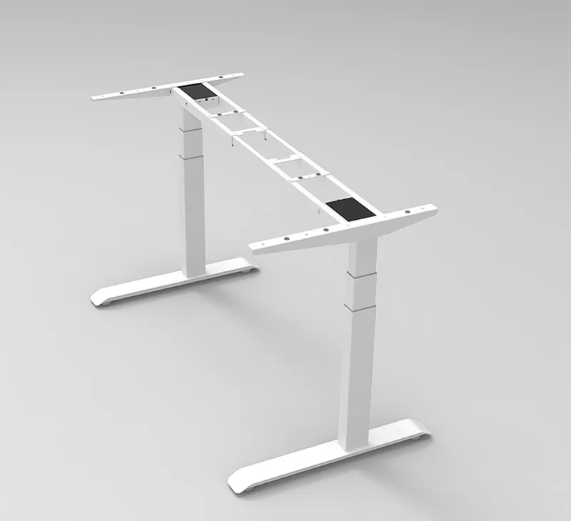 Dual Motor Three Column Electric Standing Desk Frame