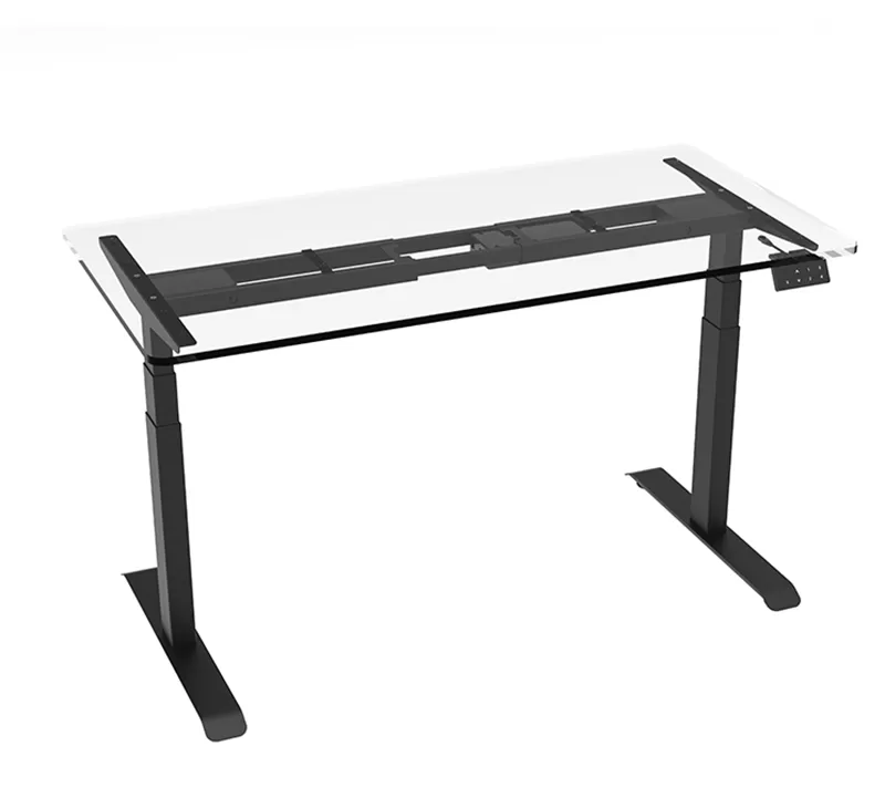 Dual Motor Three Column Electric Standing Desk Frame